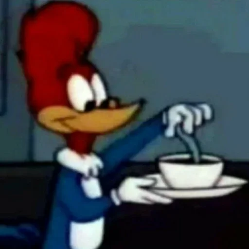 ☕️ Стикер «Woody Woodpecker» для Telegram