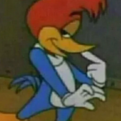 🙊 Стикер «Woody Woodpecker» для Telegram