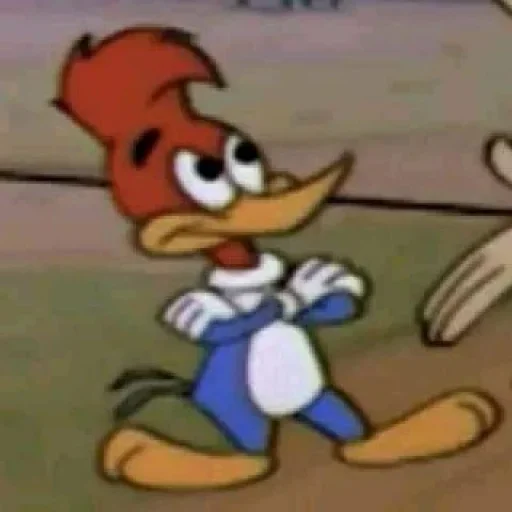 🙄 Стикер «Woody Woodpecker» для Telegram