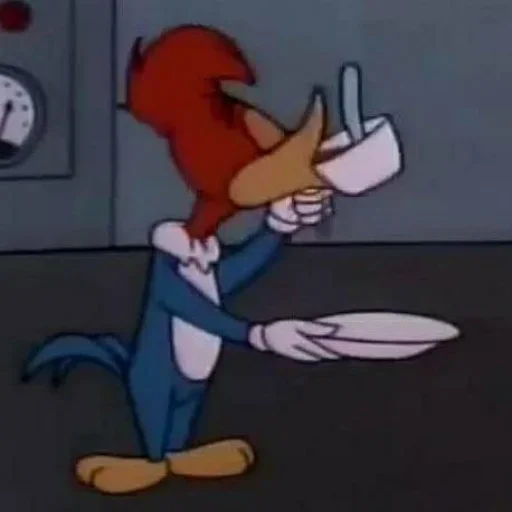 ☕️ Стикер «Woody Woodpecker» для Telegram