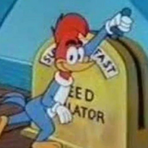 😇 Стикер «Woody Woodpecker» для Telegram