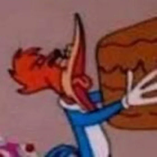 🍰 Стикер «Woody Woodpecker» для Telegram