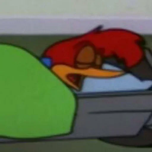 😴 Стикер «Woody Woodpecker» для Telegram