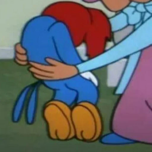 ☹️ Стикер «Woody Woodpecker» для Telegram