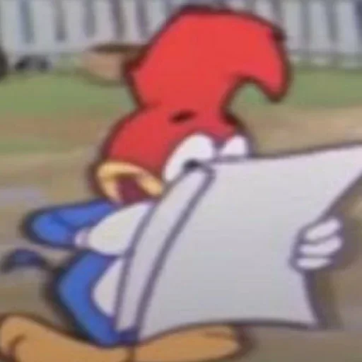 👁 Стикер «Woody Woodpecker» для Telegram