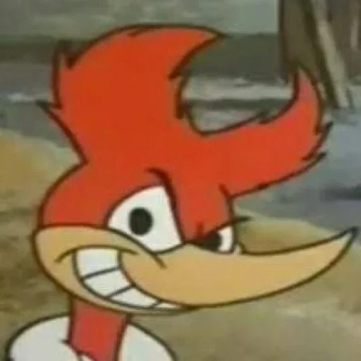 😈 Стикер «Woody Woodpecker» для Telegram