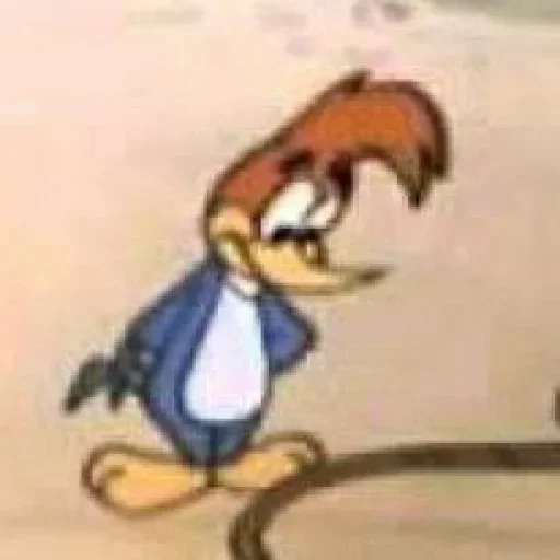 🤔 Стикер «Woody Woodpecker» для Telegram