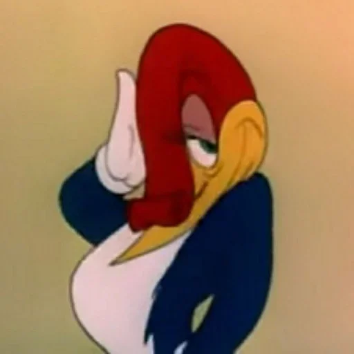 😈 Стикер «Woody Woodpecker» для Telegram