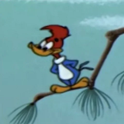 👀 Стикер «Woody Woodpecker» для Telegram