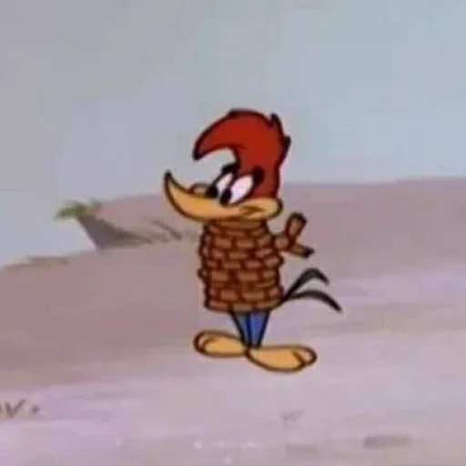 😑 Стикер «Woody Woodpecker» для Telegram