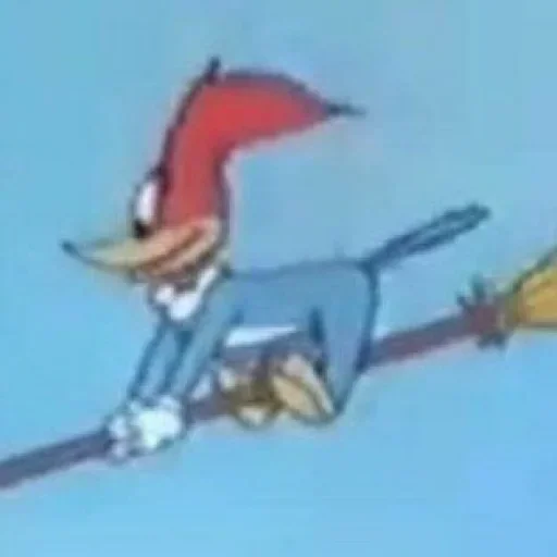 🙃 Стикер «Woody Woodpecker» для Telegram