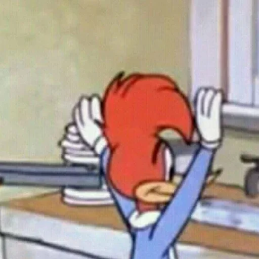 😬 Стикер «Woody Woodpecker» для Telegram