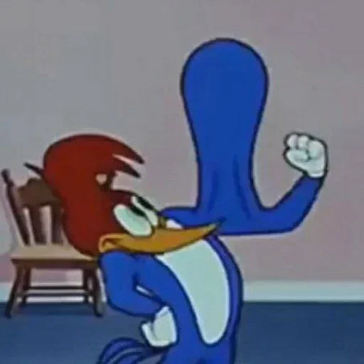 💪 Стикер «Woody Woodpecker» для Telegram