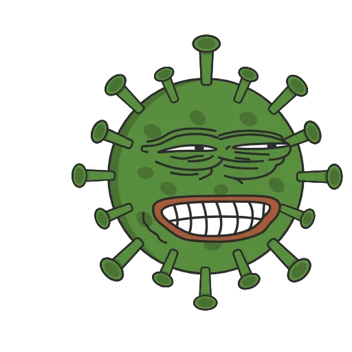 Стикер 6 Prevention of Coronavirus disease in stickers&;