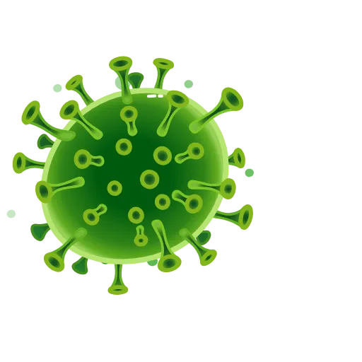Стикер 5 Prevention of Coronavirus disease in stickers&;