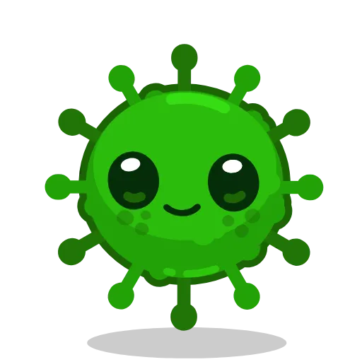 Стикер 2 Prevention of Coronavirus disease in stickers&;