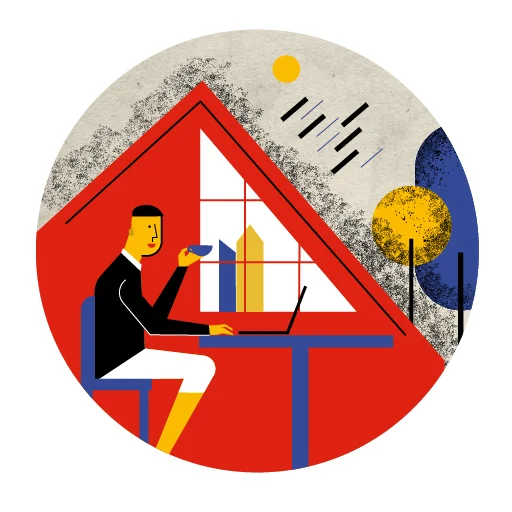🏡 Стикер «COVID-19 RIA Novosti» для Telegram