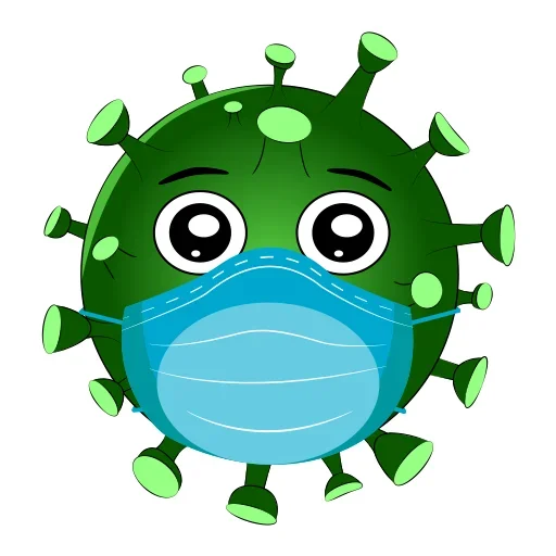 🦠 Стикер «COVID-19» для Telegram