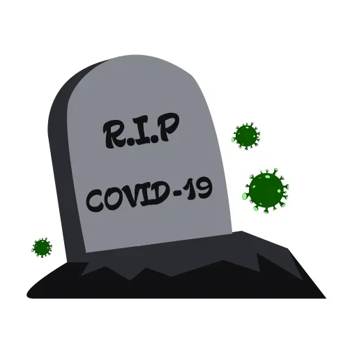⚰ Стикер «COVID-19» для Telegram
