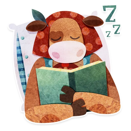 😴 Стикер «Марфа из Пирогово» для Telegram