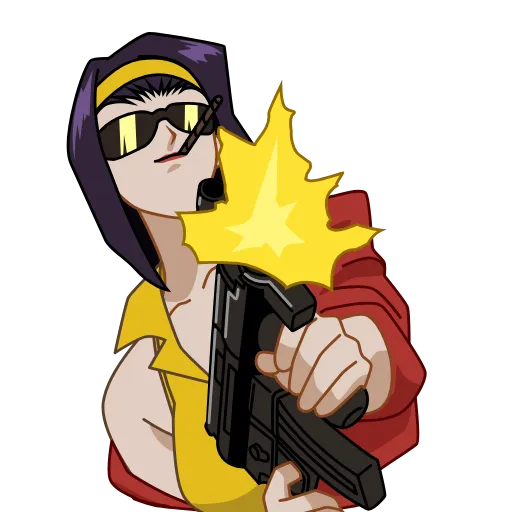 😎 Стикер «Cowboy Bebop» для Telegram