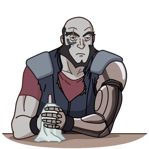 😒 Стикер «Cowboy Bebop» для Telegram
