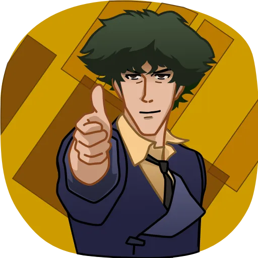 👍 Стикер «Cowboy Bebop» для Telegram