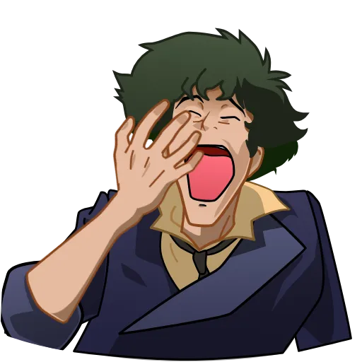 🥱 Стикер «Cowboy Bebop» для Telegram