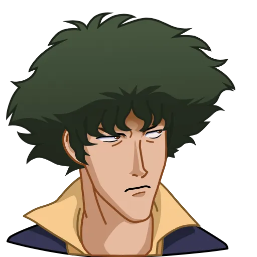 😒 Стикер «Cowboy Bebop» для Telegram