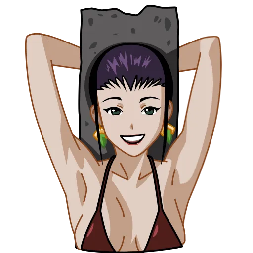 😁 Стикер «Cowboy Bebop» для Telegram