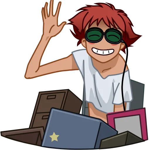 👋 Стикер «Cowboy Bebop» для Telegram
