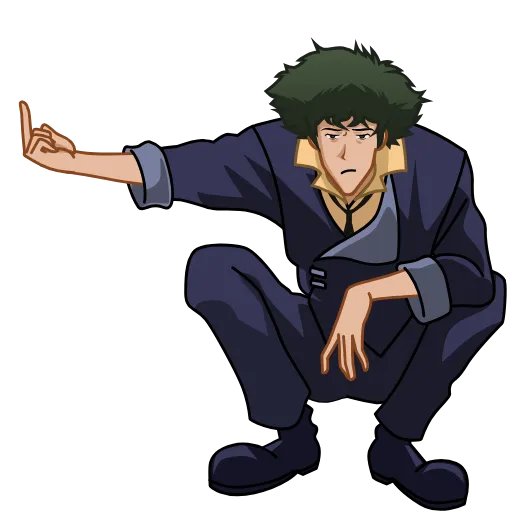 🖕 Стикер «Cowboy Bebop» для Telegram