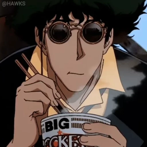 Стикерпак Cowboy Bebop для Telegram