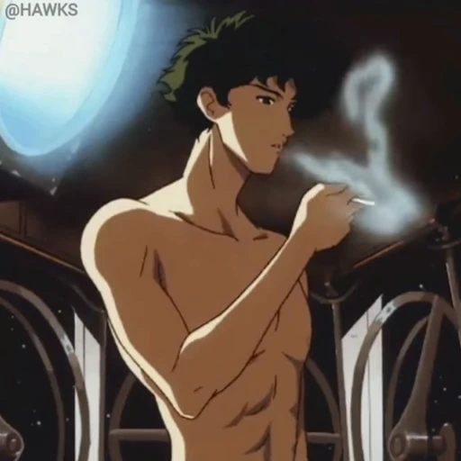 🚬 Стикер «Cowboy Bebop» для Telegram