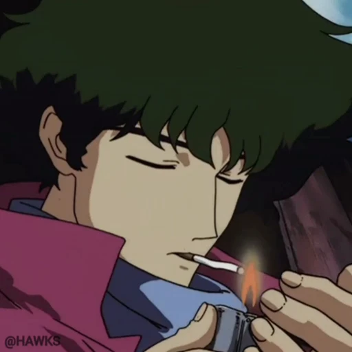🚬 Стикер «Cowboy Bebop» для Telegram