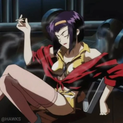 🚬 Стикер «Cowboy Bebop» для Telegram