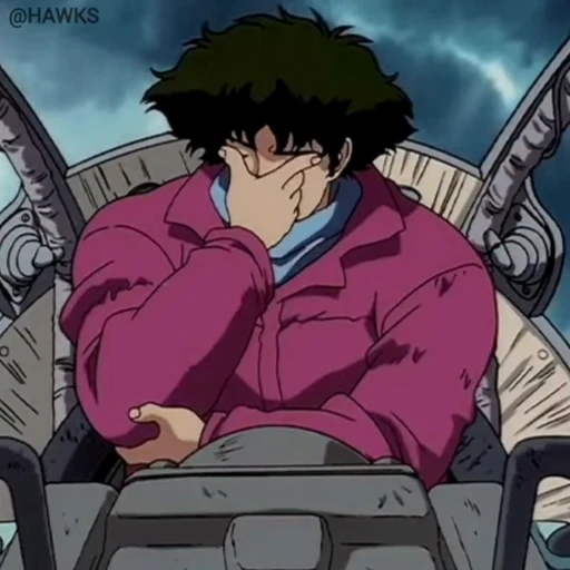 🤦‍♂️ Стикер «Cowboy Bebop» для Telegram