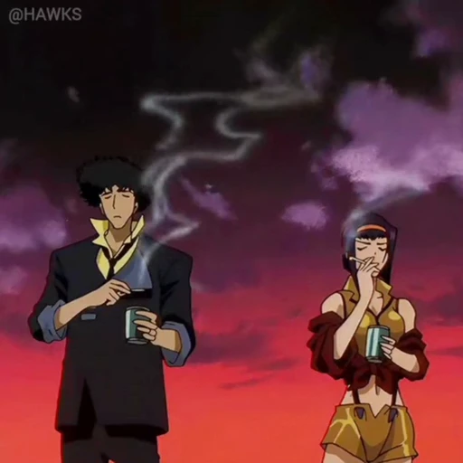 🚬 Стикер «Cowboy Bebop» для Telegram