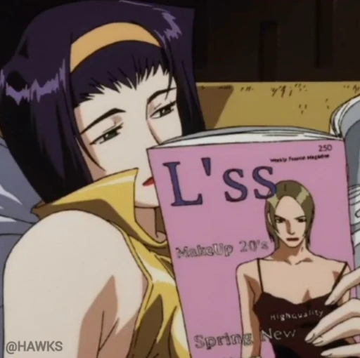 😒 Стикер «Cowboy Bebop» для Telegram