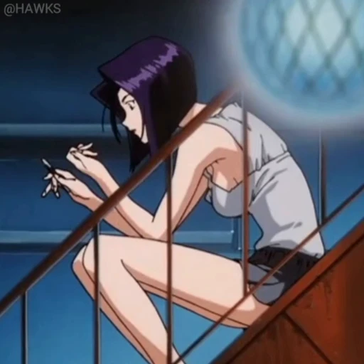 😶 Стикер «Cowboy Bebop» для Telegram