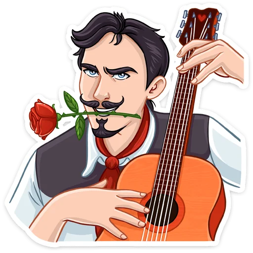 😏 Стикер «Ковбой Клинт» для Telegram