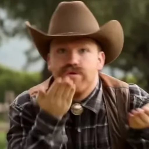 😗 Стикер «Cowboys» для Telegram