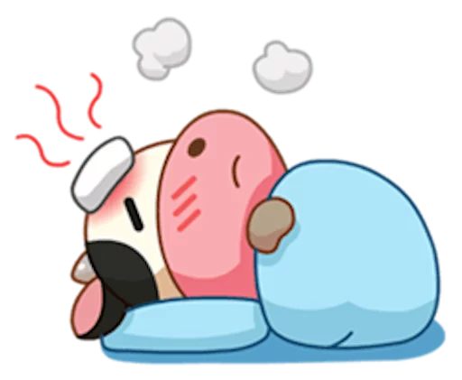 🤒 Стикер «Momo Cow» для Telegram