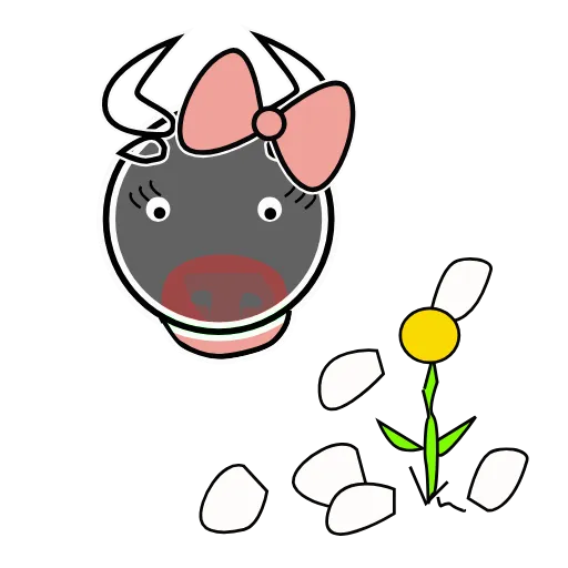 🥺 Стикер «Cows in Love» для Telegram