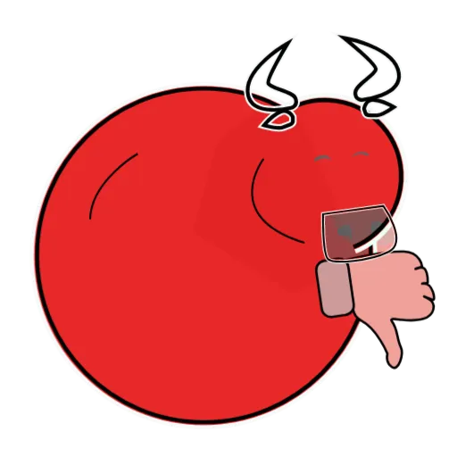 👎 Стикер «Cows in Love» для Telegram