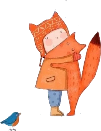 🦊 Стикер «New Year» для Telegram