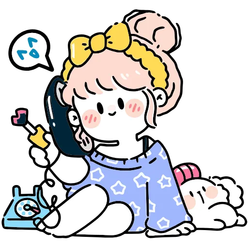 📞 Эмодзи «Комфортики» для Telegram