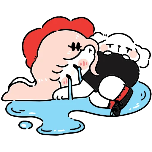 😭 Эмодзи «Комфортики» для Telegram