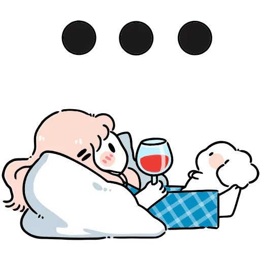 🍷 Эмодзи «Комфортики» для Telegram