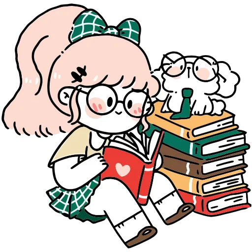 📚 Эмодзи «Комфортики» для Telegram